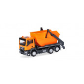 Herpa MAN TGS NN Absetzkipper AK16, kommunalorange 