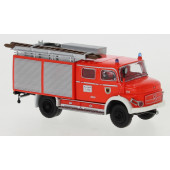 Brekina MB LAF 1113 TLF 16 Feuerwehr Dortmund RAL 3024, Aufbau Rolläden, 1972