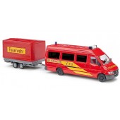 Busch MB Sprinter mit Anhänger Feuerwehr