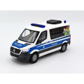 Busch MB Sprinter 18 KR Polizei Bremen "Bist Du fit genug.de" Kennzeichen HB 7288