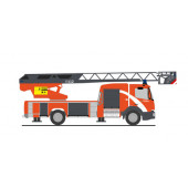 Rietze Einsatz-Serie MB Atego`19 DLK L32 " Feuerwehr Berlin (BF) ", NH 11-12/20