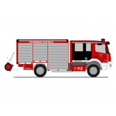 Rietze MB Atego Varus HLF." Feuerwehr Faulbach ", NH 01-02/26