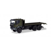 Herpa military Iveco Trakker 6x6 Abrollflat-LKW "Bundeswehr"