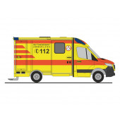 Rietze MB Sprinter Strobel RTW  " RD Ammerland ", NH 07-08/26