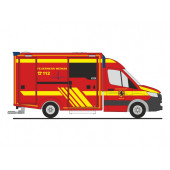 Rietze MB Sprinter 18 WAS RTW "Feuerwehr Weimar", NH 09-10/25