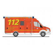 Rietze MB Sprinter 18 GSF RTW "Feuerwehr Soest", NH 09-10/25