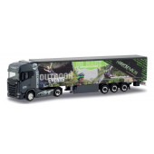 Herpa Scania CS 20 HD Gardinenplanen-Sattelzug "Harzdrenalin / Stretzel Transporte"