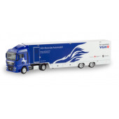 Herpa MAN TGX XLX Euro 6 mit verkleidetem Kofferauflieger "Brandschutz Truck"