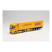 Herpa MB Actros ´18 Giga Kühlkoffer-Sattelzug „DEFRU“