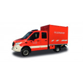 Herpa MB Sprinter 18 Koffer-LKW " Feuerwehr Regio Lenzburg ", NH 03 / 22,