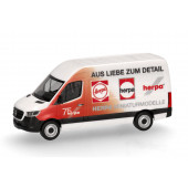 Herpa MB Sprinter 18 Kasten Hochdach "75 Jahre Herpa" (Express) 