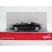 Herpa Audi R8 Spyder, Phantomschwarzmetallic