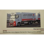 Herpa MB Actros Bigspace Jan Bode Hamburg