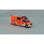 Rietze MB Sprinter 18 WAS- Koffer RTW BF Hannover ( RTW 87 von der FRW 3 )