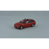 Herpa BMW 5er Touring Amtsleiterfahrzeug (BF) Feuerwehr Hamburg,(Sondermodell)