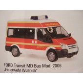 Rietze Ford Transit MD Feuerwehr Wülfrath