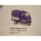 Busch Piaggio Ape 50 THW