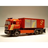 Herpa MAN F 2000 WLF AB-Tunnelrettung BF Hannover