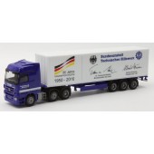 Herpa MB Actros  40ft. Container-Sattelzug "60 Jahre THW" 