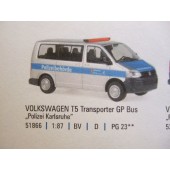 Rietze VW T5 GP Polizeibehörde Karlsruhe