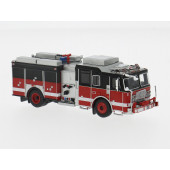 Brekina / PCX Seagrave Attacker (2013), rot / schwarz ( Vorbestellung)