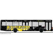 Rietze MB O 405 N2 " Hamburger Hochbahn Nightcruiser (gelbe Schrift) "(Vorbestellung)