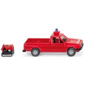 Wiking VW Caddy 1 Pritsche Feuerwehr mit TS